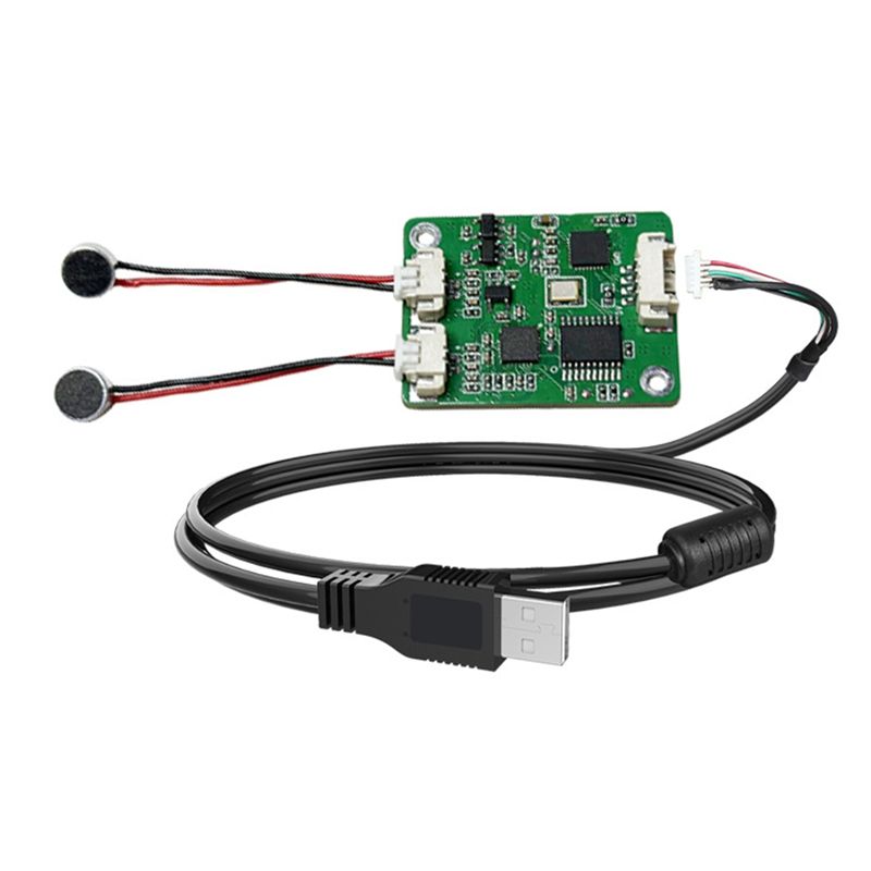 Condenser Microphone Kit - Двухмикрофонная матричная система шумоподавления, голосовое взаимодействие