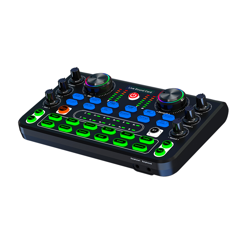 Usb Sound Card - Biner X60L Профессиональный аудиоинтерфейс USB Звуковая