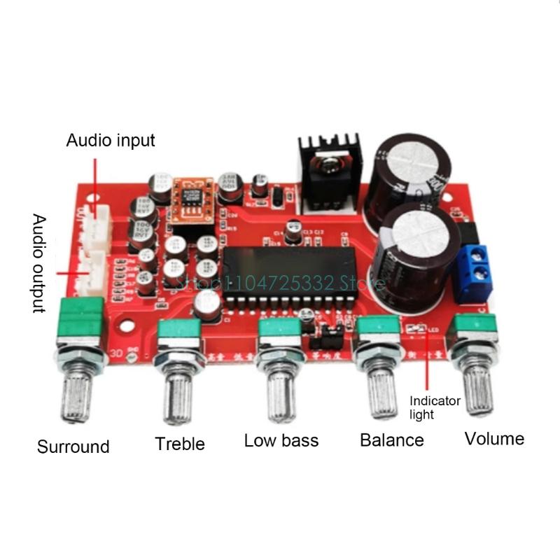 Volume Control Board - LM4610 Звуковая плата предусилителя тона Улучшение