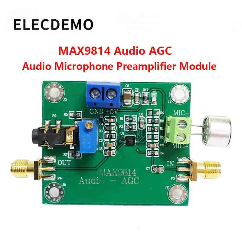 Audio Amplifier Board - Модуль усилителя с электретным микрофоном и