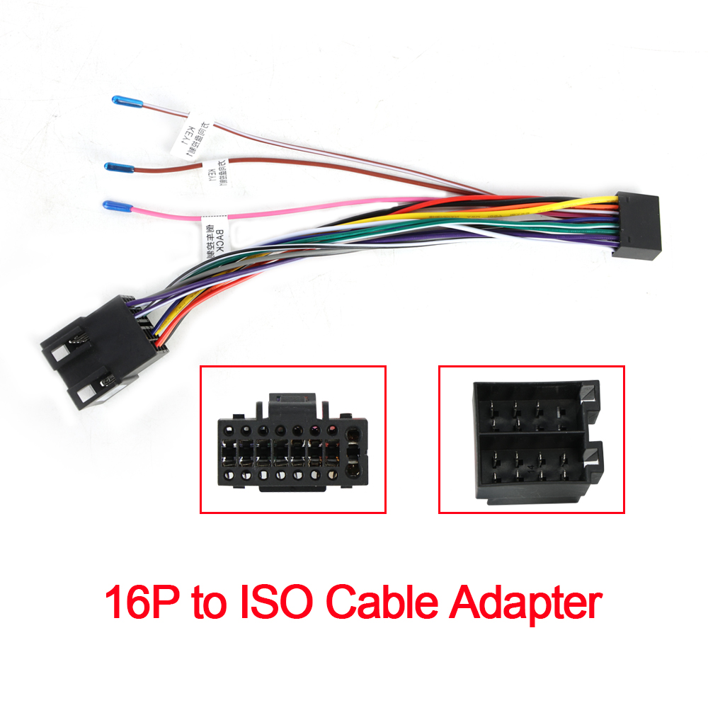 Audio Cable Rca - 16-контактный штекерный кабель, стандартный разъем ISO,