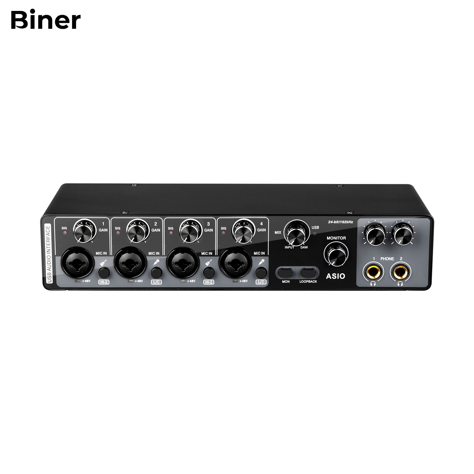 Usb Sound Card - Заводские цены MQ44 Профессиональный 24-битный аудиоинтерфейс