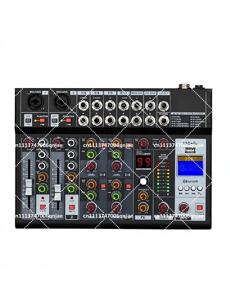 Usb Sound Card - Профессиональный аудиомикшер со встроенной звуковой картой,