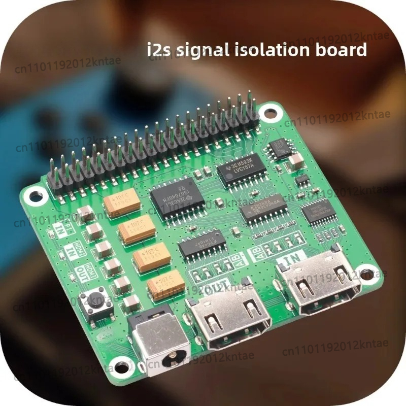 Dac Board - Плата расширения для изоляции сигнала I2S,