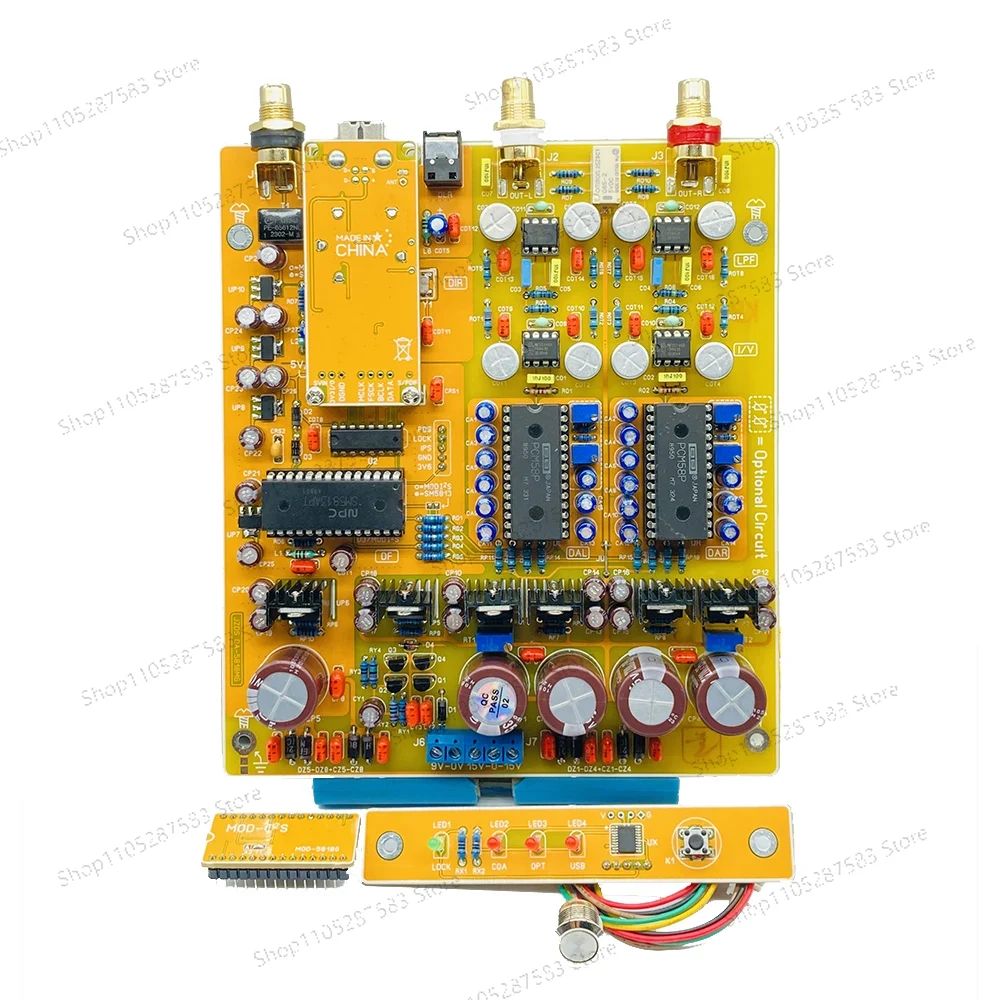 Dac Board - Плата декодирования PCM58 USB Bluetooth AK4118