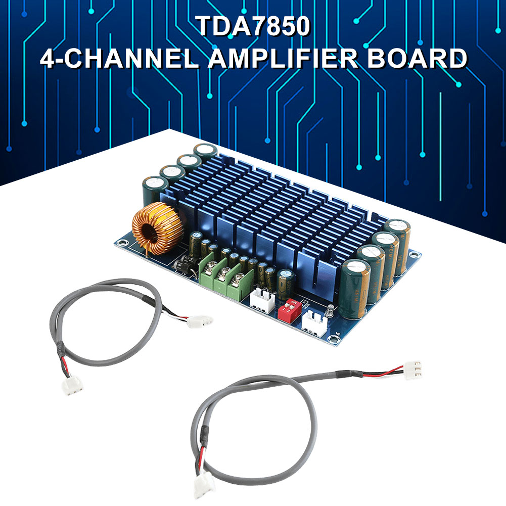 XH-M180 TDA7850 Стереофоническ – обзор и цена Audio Amplifier Board