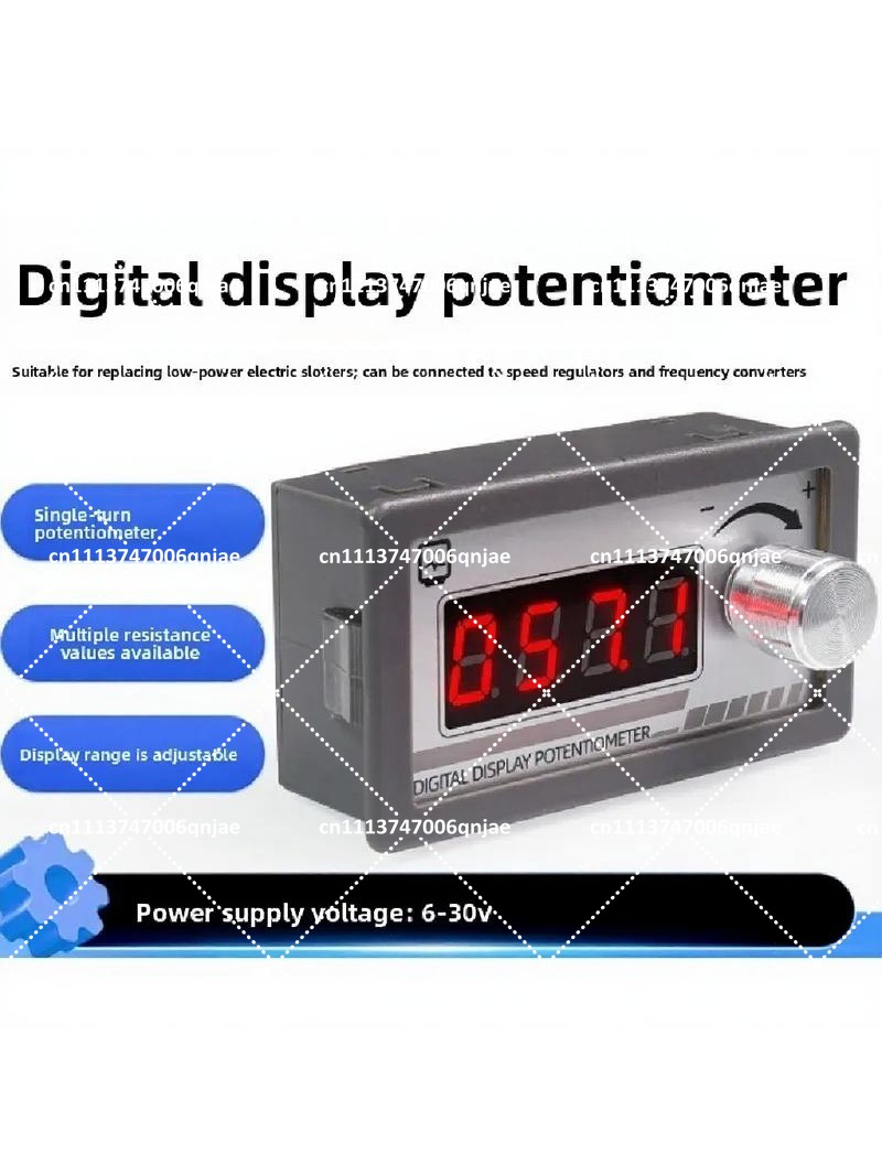 Цифровой потенциометр с диспле – обзор и цена Potentiometer 10K