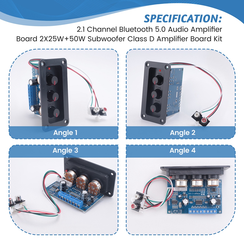 2.1-канальная плата аудиоусили – обзор и цена Audio Amplifier Board