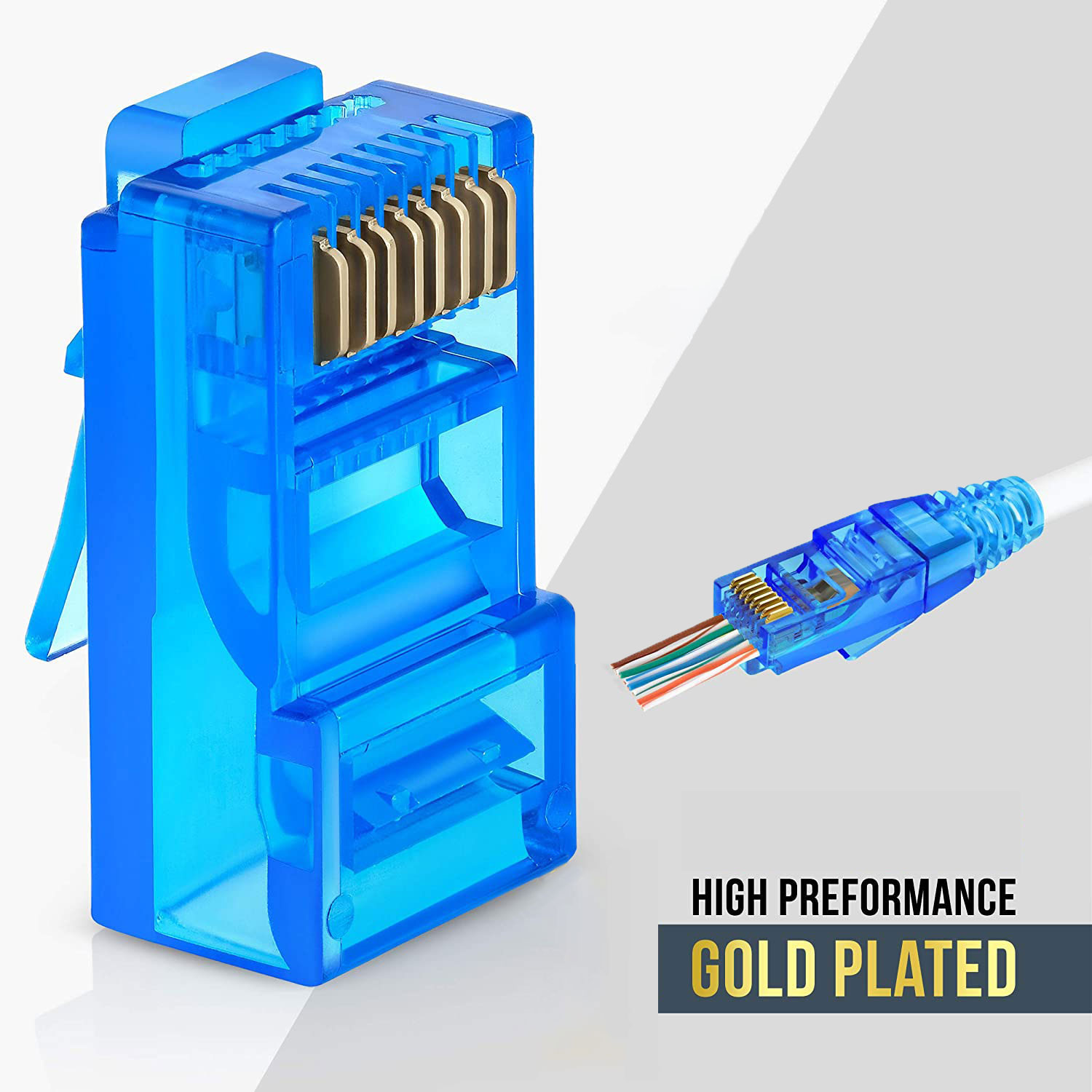 ZoeRax 100 шт. разъемы RJ45 Ca – обзор и цена Rj45 Jack