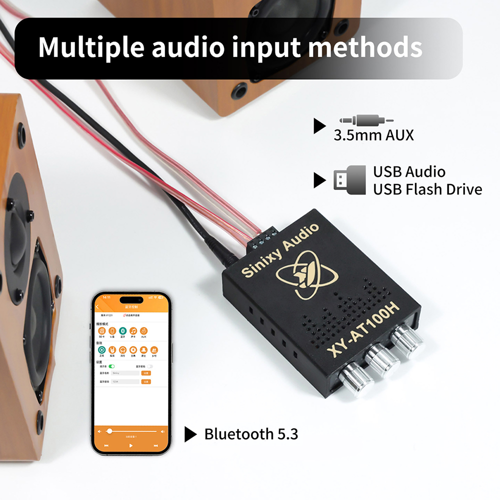 Sinixy Audio XY AT100H TWS Сте – обзор и цена Sbc Audio Amplifier