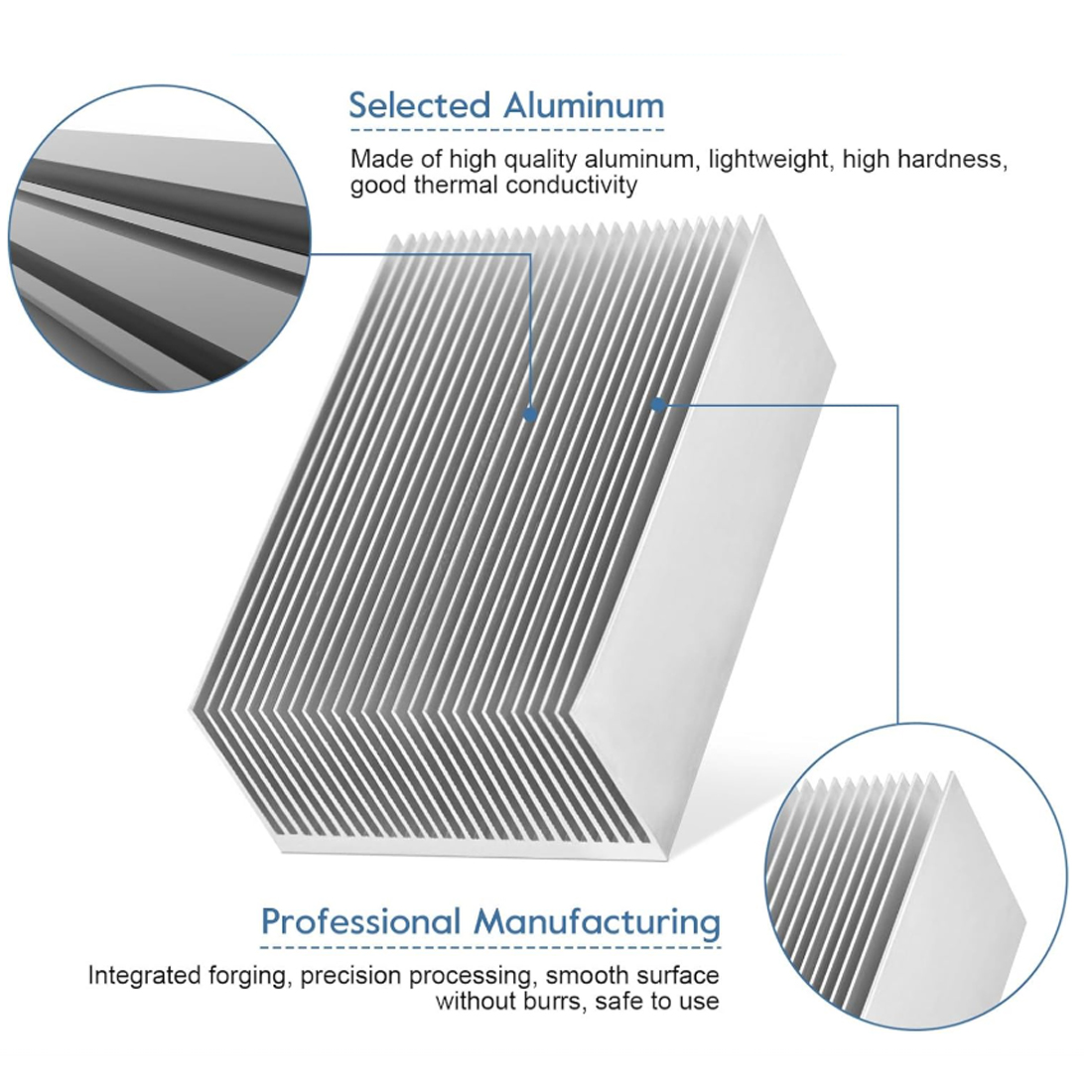 DIY кулер алюминиевый радиатор – обзор и цена Heatsink Aluminum