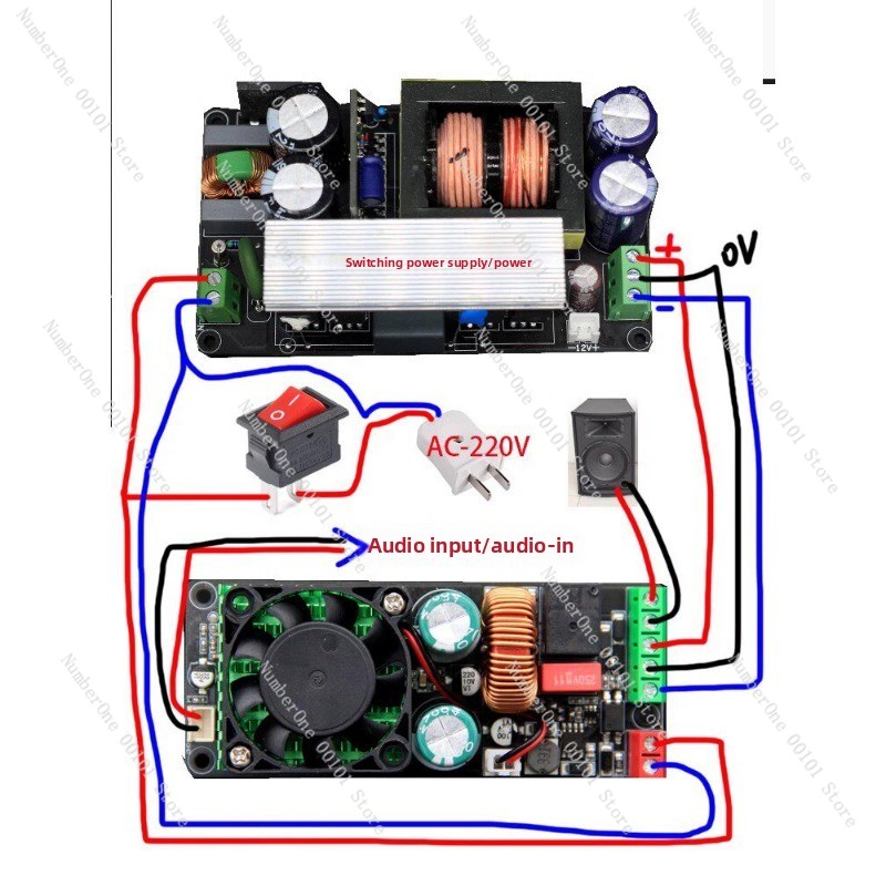 Плата моноусилителя класса D I – обзор и цена Hifi Amplifier Board