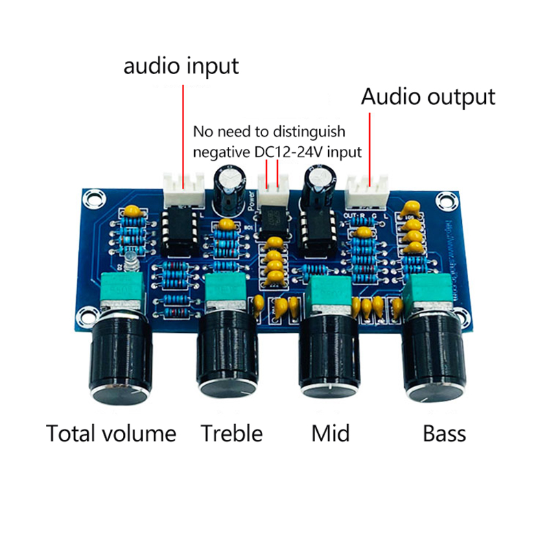 XH-A901 NE5532 тональная плата – обзор и цена Volume Control Board