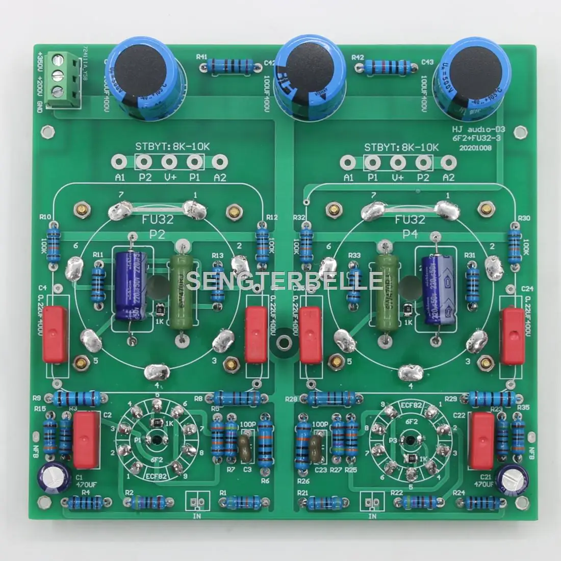 HiFi FU32 + 6F2 плата стереола – обзор и цена Hifi Amplifier Board