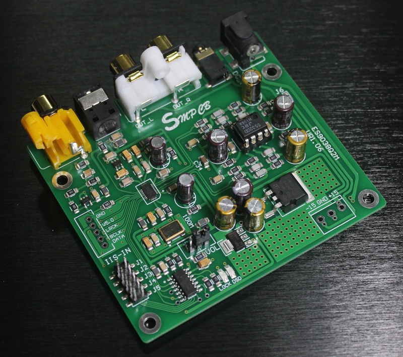 Плата декодера ЦАП ES9038 Q2M  – обзор и цена Dac Board