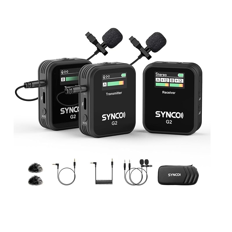 Беспроводной петличный микрофо – обзор и цена Condenser Microphone Kit