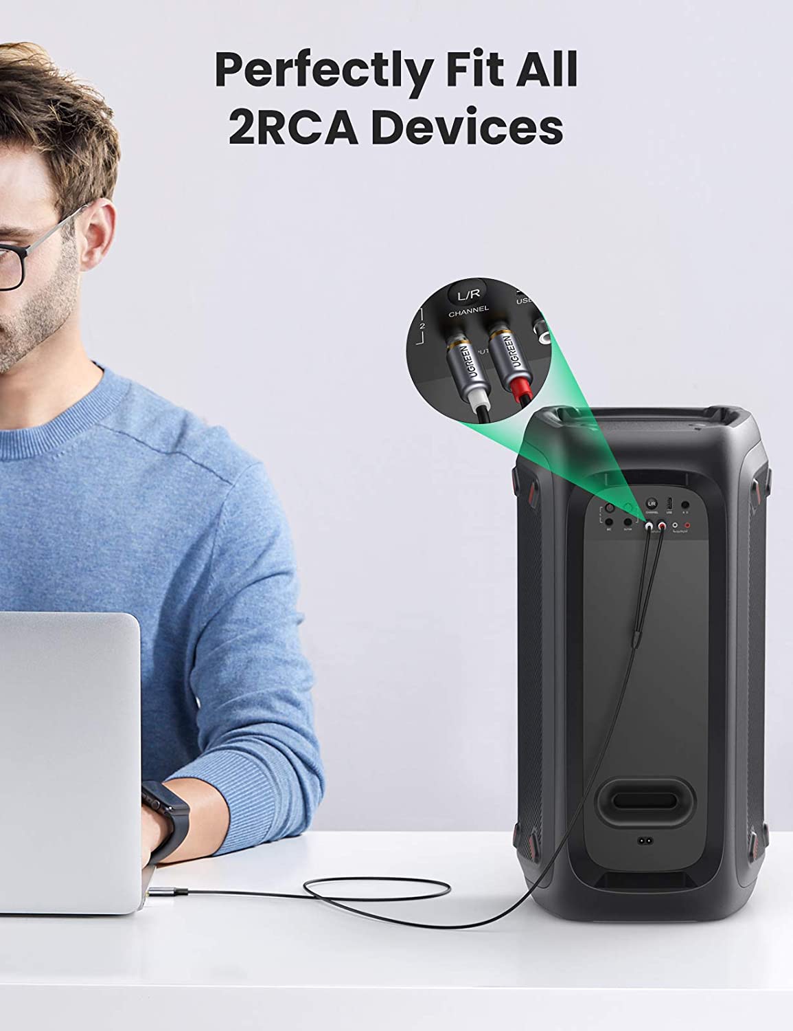 Кабель UGREEN USB-C — RCA для  – обзор и цена Audio Cable Rca