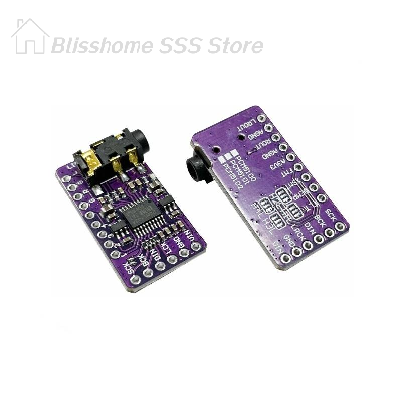 Интерфейсный модуль I2S DAC-де – обзор и цена Pcm5102