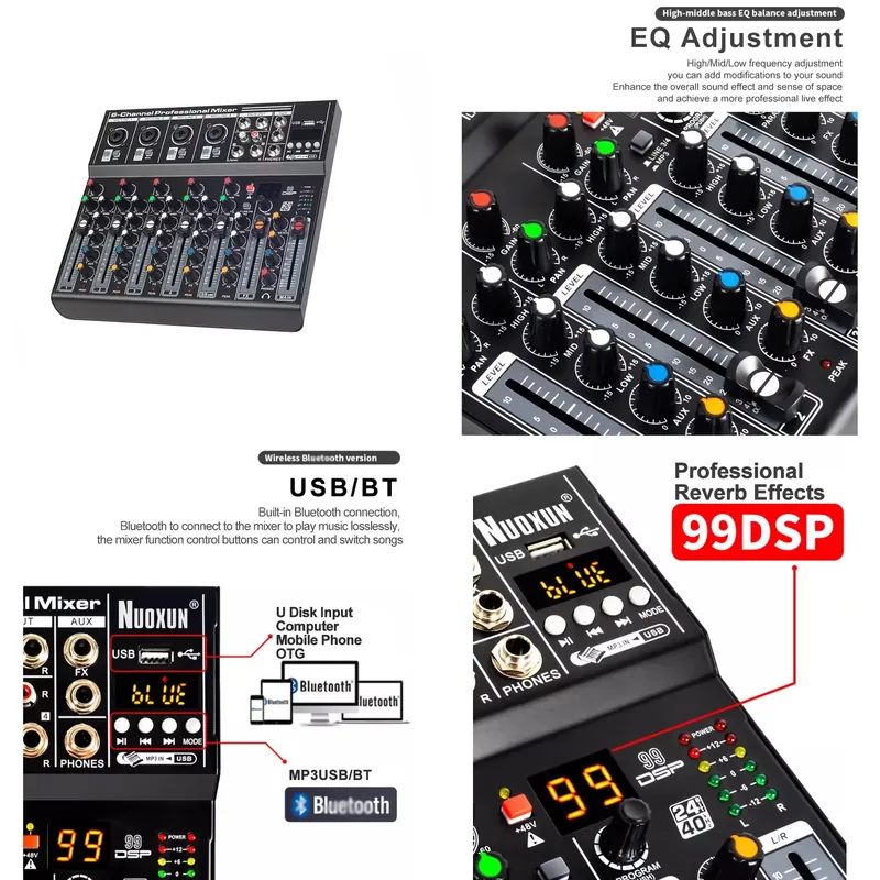 Аудиомикшер, звуковая консоль, – обзор и цена Audio Interface