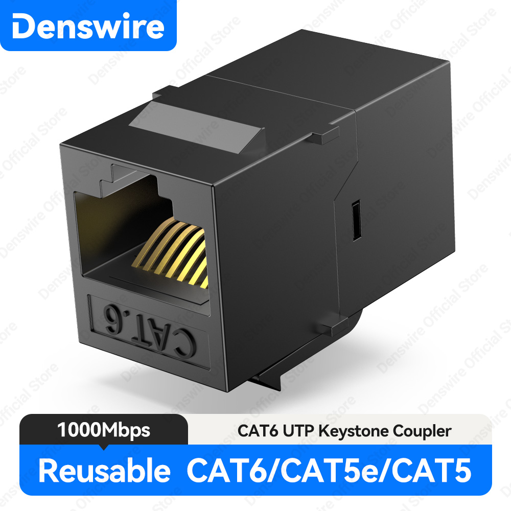 Соединитель Denswire RJ45 CAT6 – обзор и цена Rj45 Jack