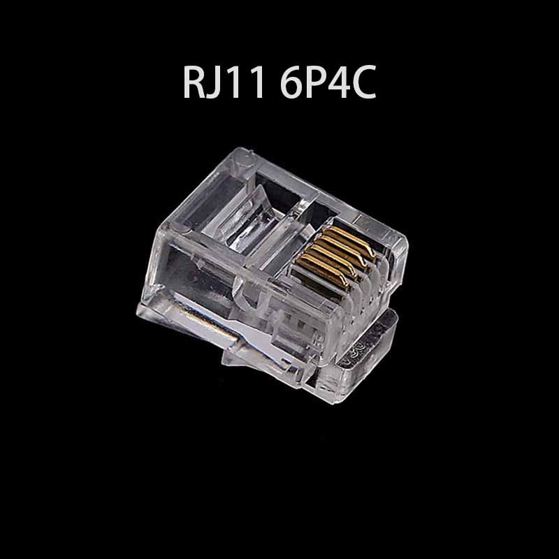 20/50/100 шт. RJ11 6P2C 6P4C 6 – обзор и цена Rj45 Jack