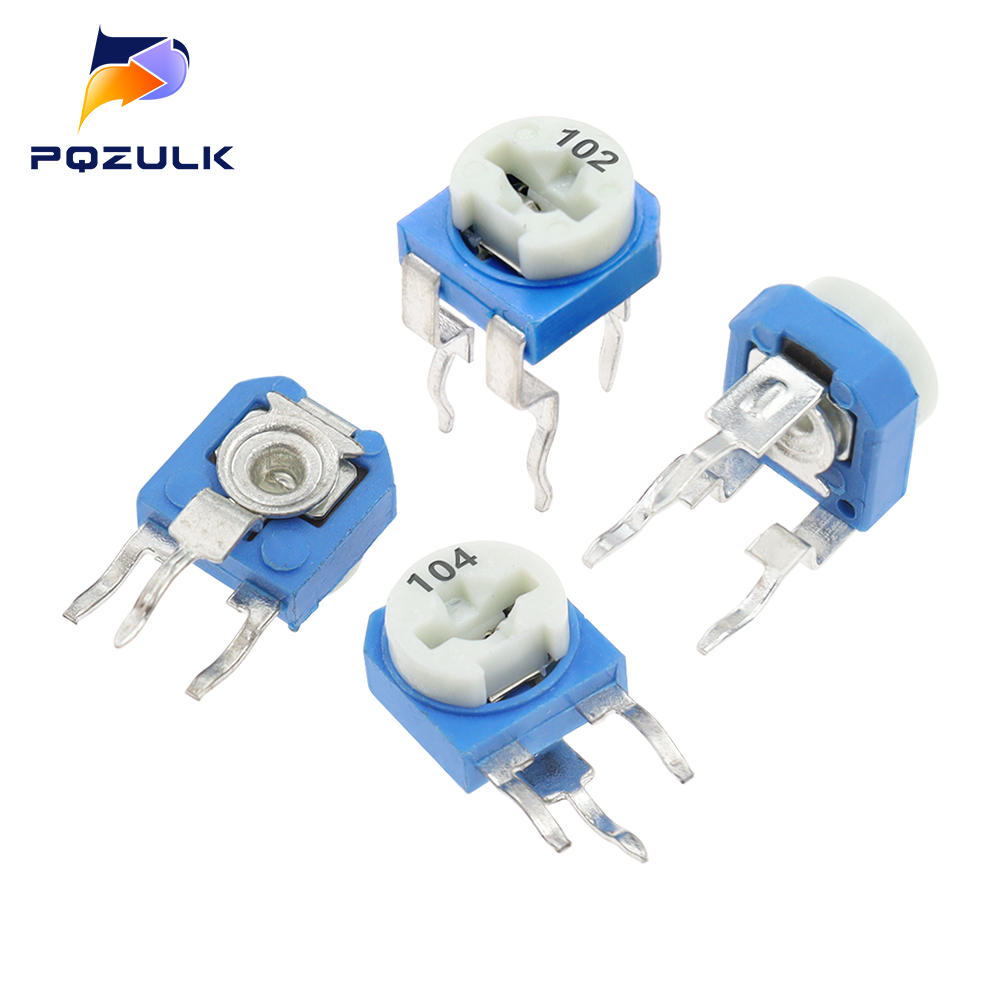 10 шт., Подстроечный резистор  – обзор и цена Potentiometer 10K