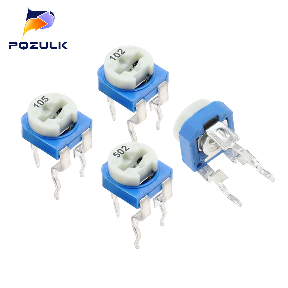 10 шт., Подстроечный резистор  – обзор и цена Potentiometer 10K