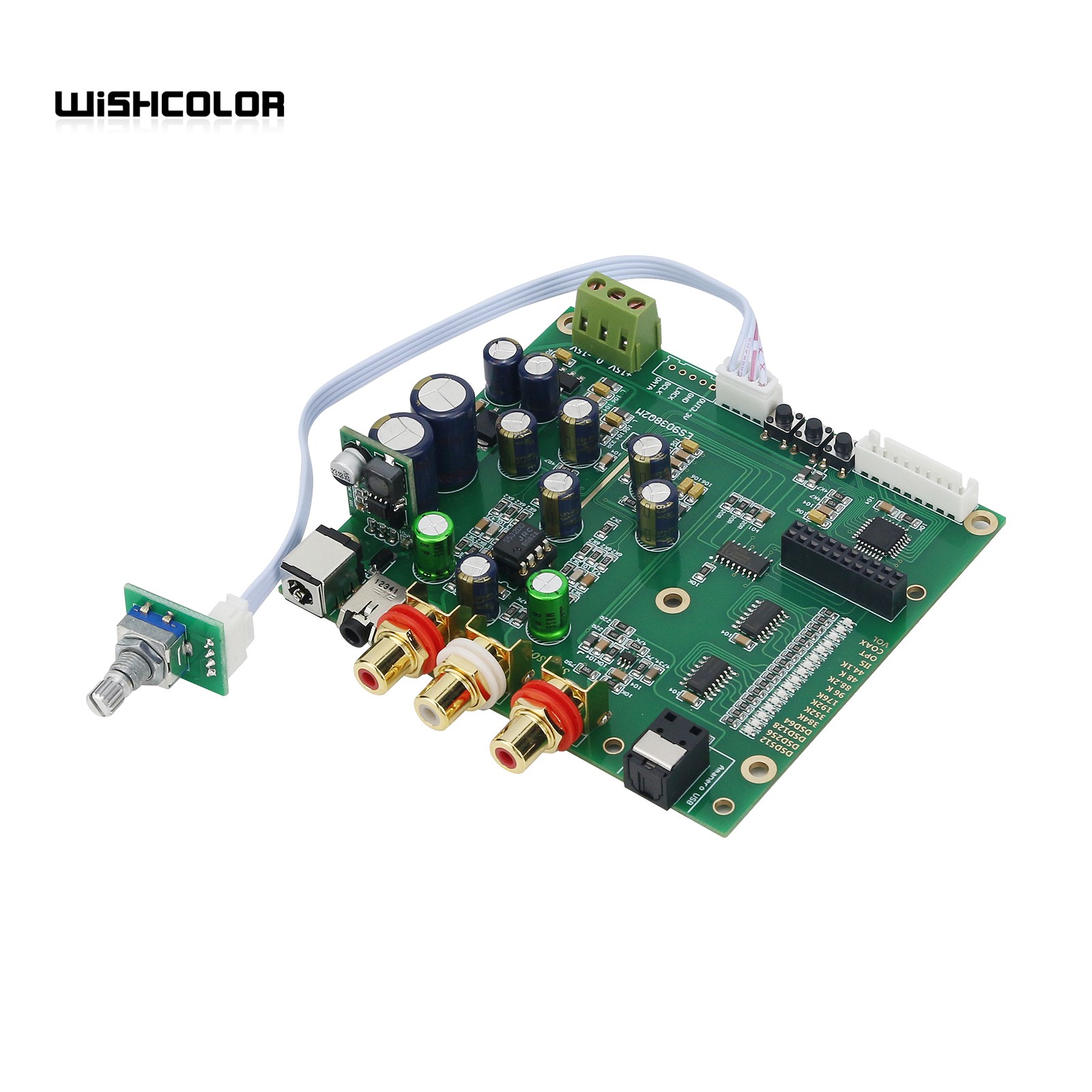 Wishcolor Sky Song ES9038Q2M D – обзор и цена Dac Board
