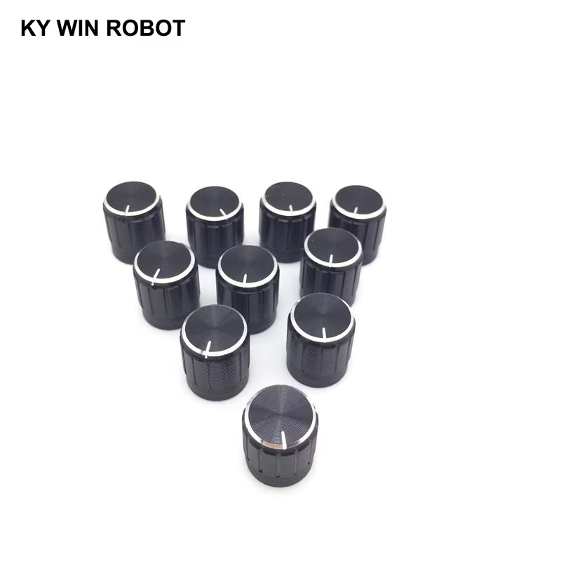 10 шт. 15*17 мм потенциометр и – обзор и цена Knob Aluminum