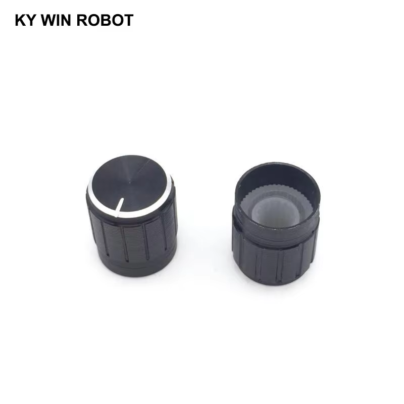 10 шт. 15*17 мм потенциометр и – обзор и цена Knob Aluminum