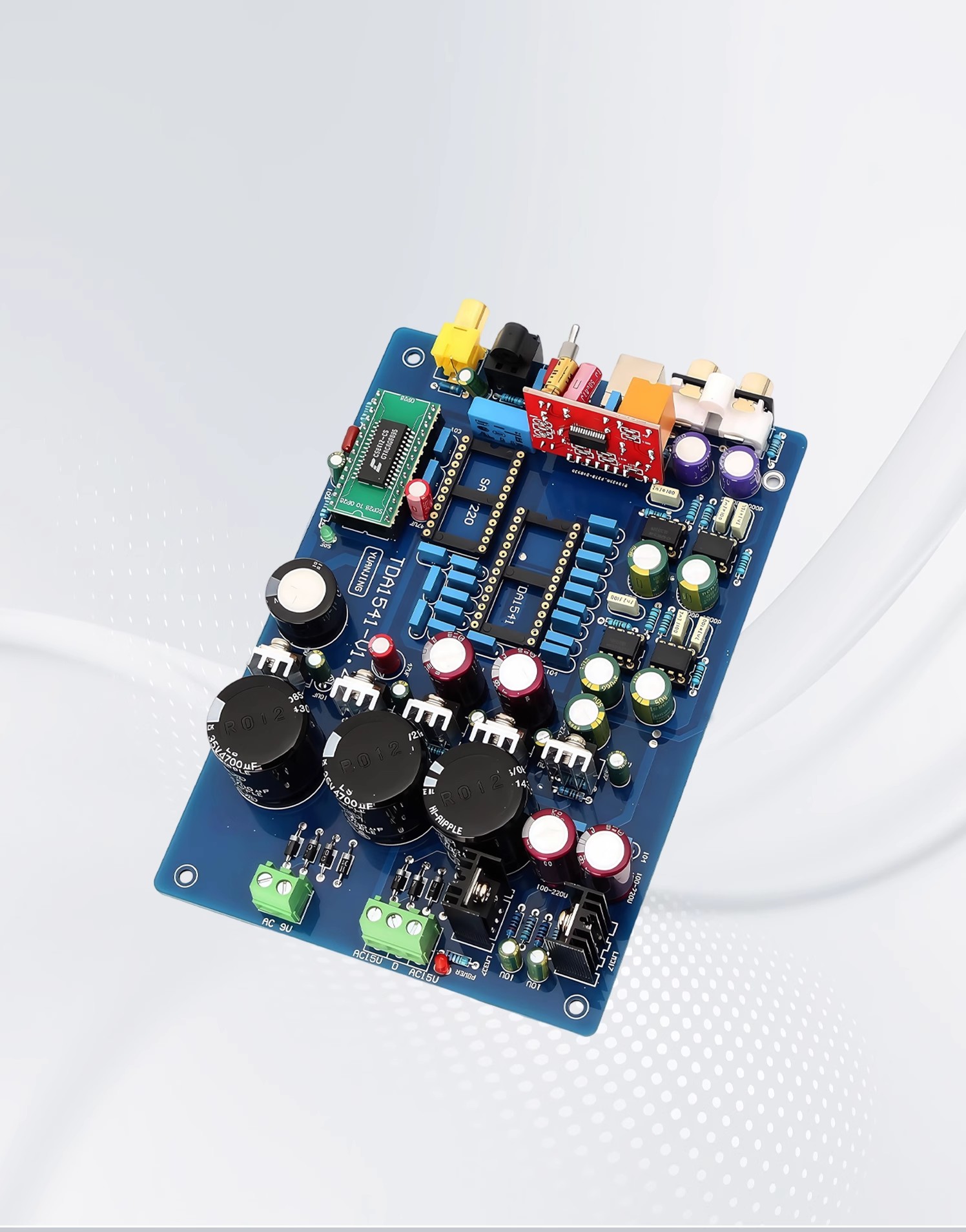 Собранная HiFi CS8412+ NE5534  – обзор и цена Dac Board