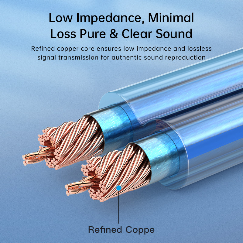 Аудиокабель CHOSEAL для стерео – обзор и цена Audio Jumper Wire
