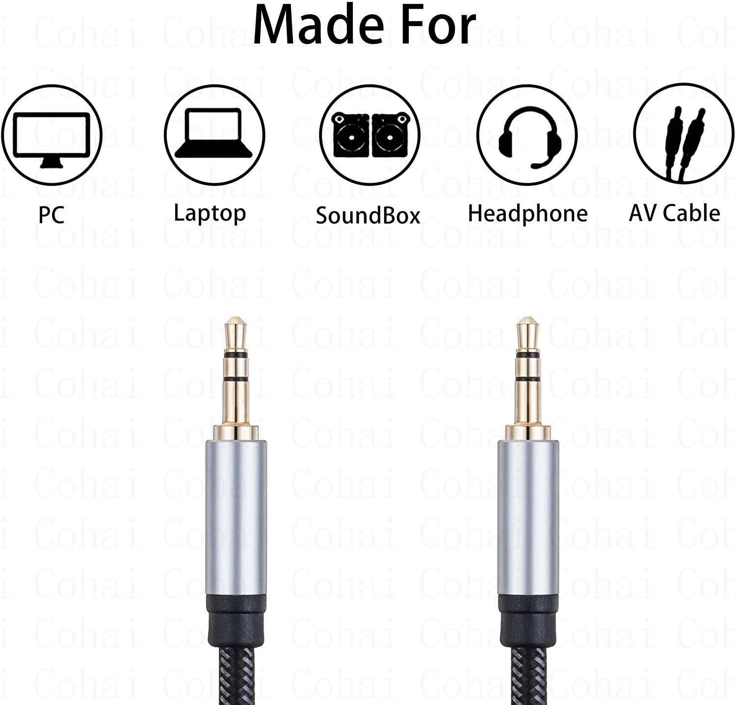 Аудиокабель с разъемом 3,5 мм  – обзор и цена Audio Jumper Wire