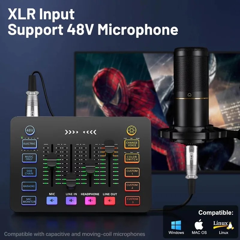 Комплект для прямой трансляции – обзор и цена Condenser Microphone Kit