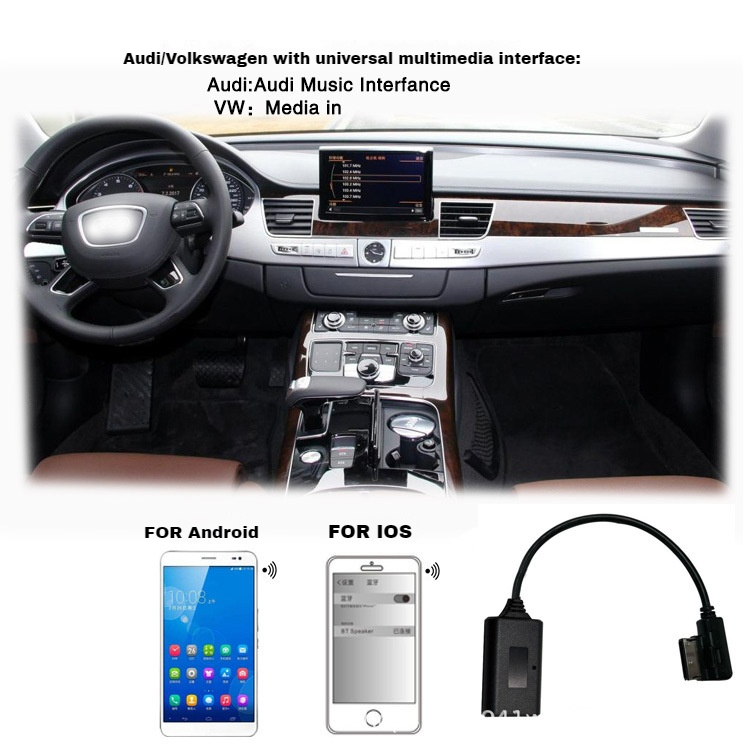 Адаптер AUX-Bluetooth для MMI, – обзор и цена Mdi Cable