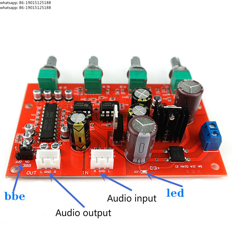 Аудиоплата предусилителя NE553 – обзор и цена Volume Control Board