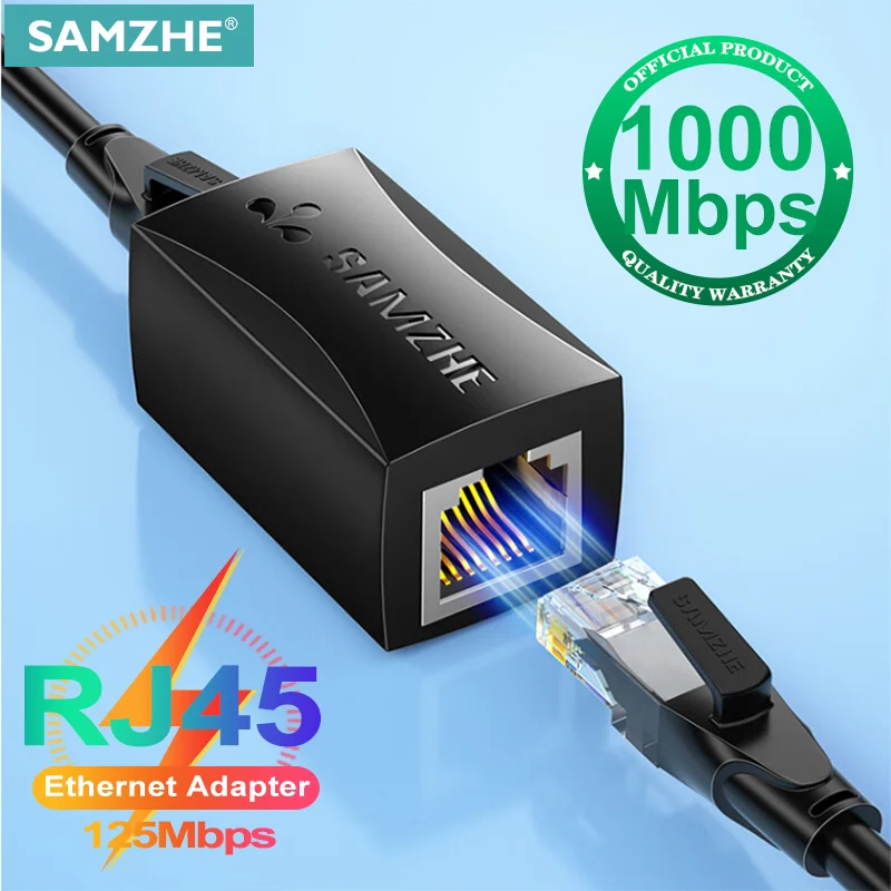 SAMZHE Ethernet-адаптер 8P8C R – обзор и цена Rj45 Jack