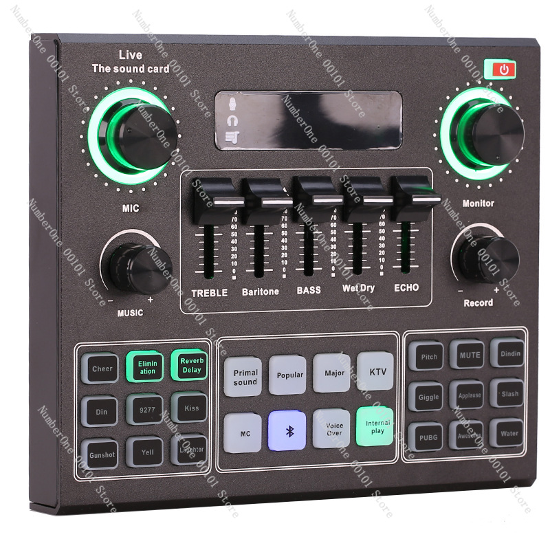 Звуковая карта V9, набор микро – обзор и цена Usb Sound Card