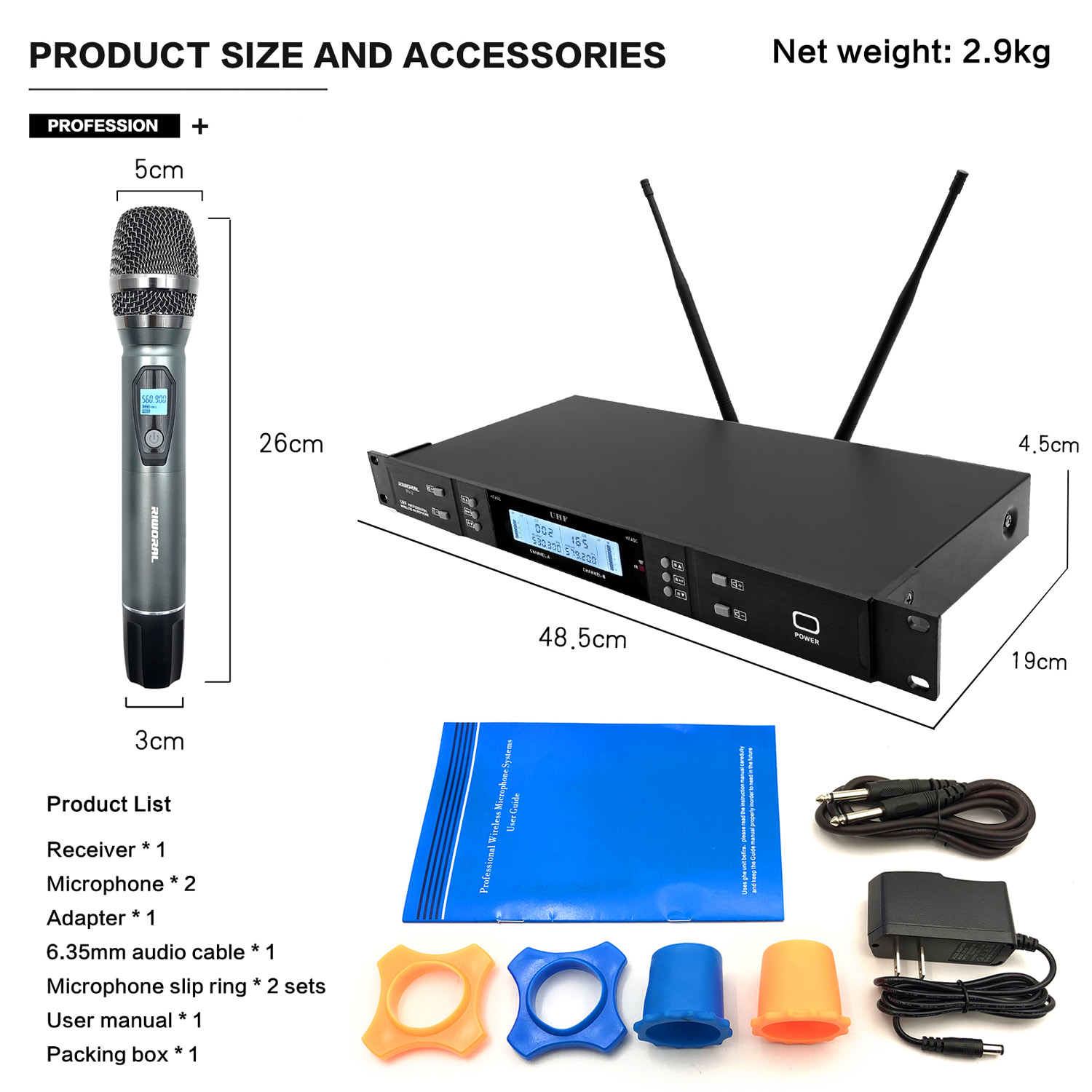 Профессиональный FM-беспроводн – обзор и цена Condenser Microphone Kit