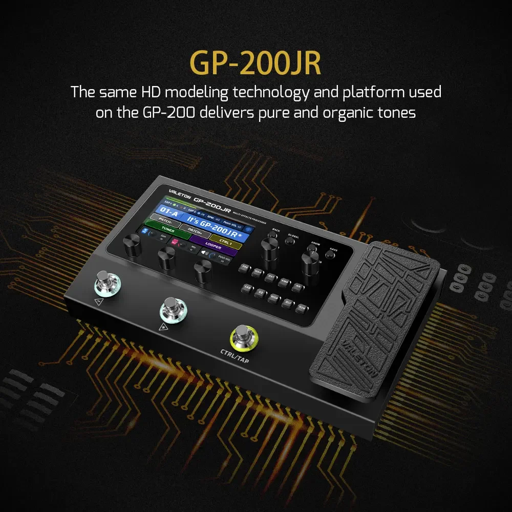 VALETON GP-200JR гитарный бас- – обзор и цена Audio Interface