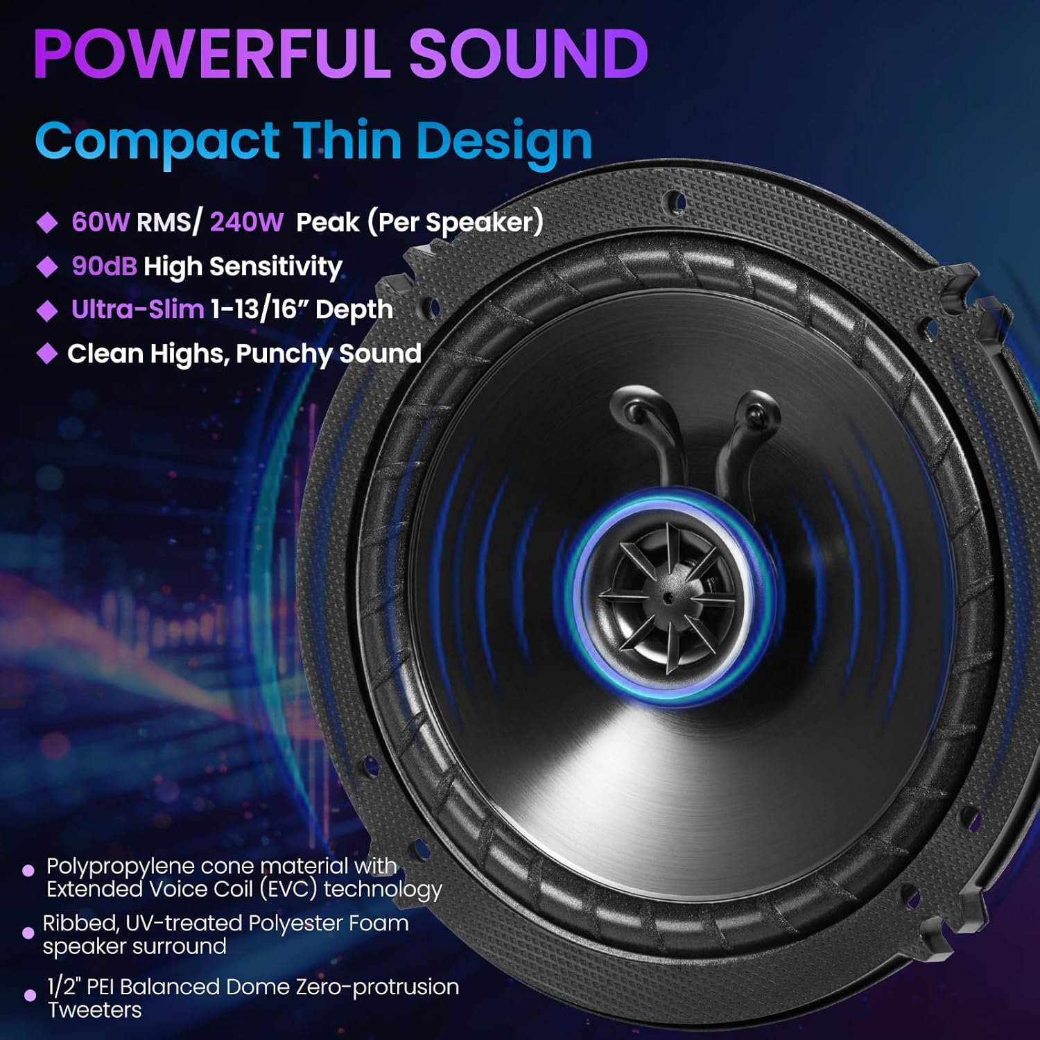 Комплект коаксиальных автомоби – обзор и цена Speaker Kit