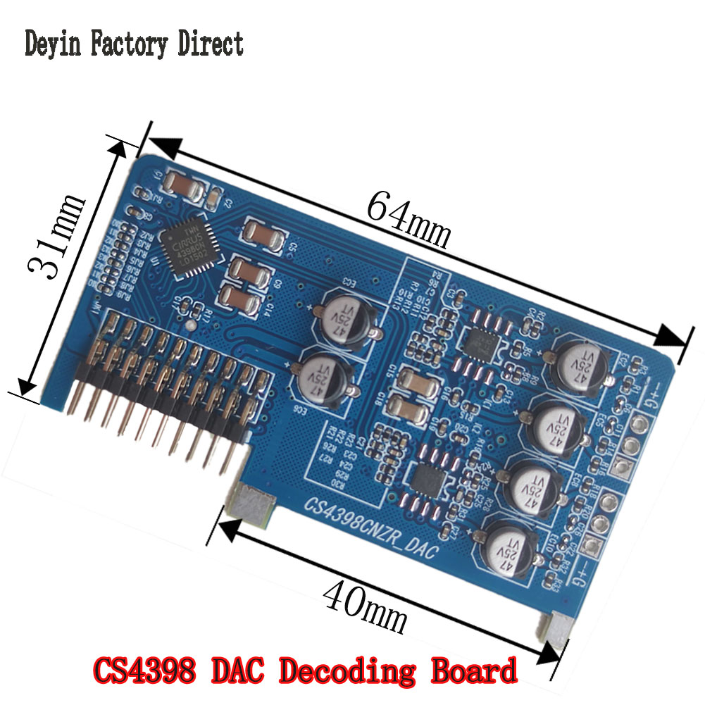 Плата декодирования ЦАП CS4398 – обзор и цена Dac Board