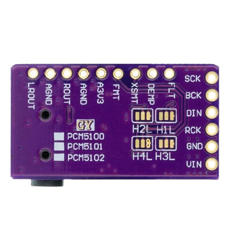 Интерфейс I2S, ЦАП PCM5102A, д – обзор и цена Pcm5102