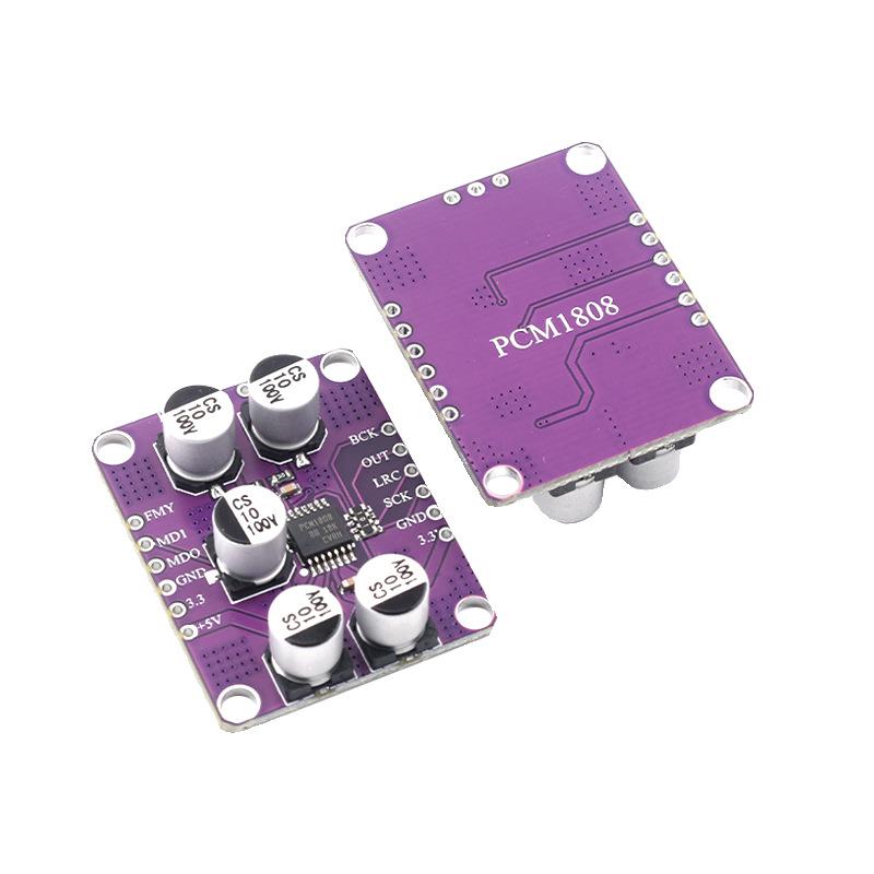 Новый PCM1808 105 дБ SNR аудио – обзор и цена Dac Board