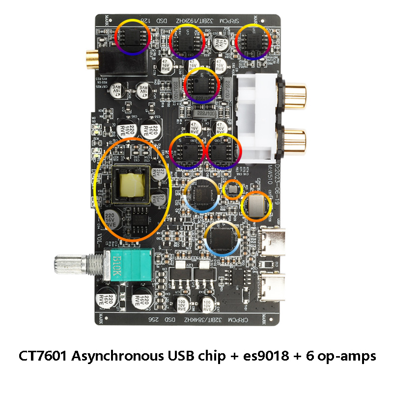 Мини Hi-Fi аудио декодер ES901 – обзор и цена Es9018 Dac